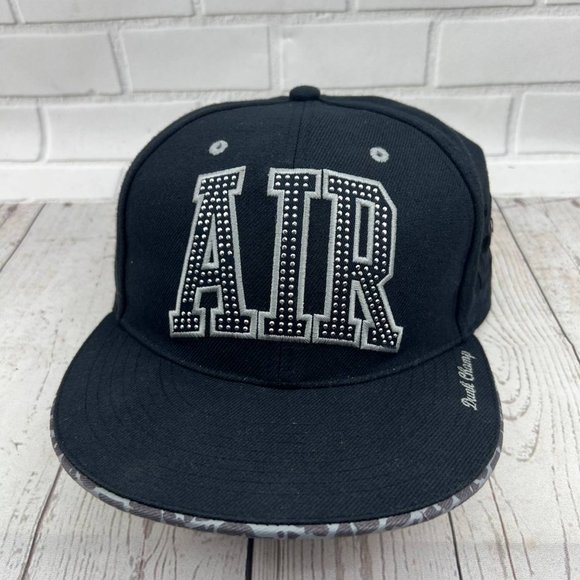 Air‎ Jordan Dunk Champ 7 1/4 Jumpman Hat FItted Cap Black Men